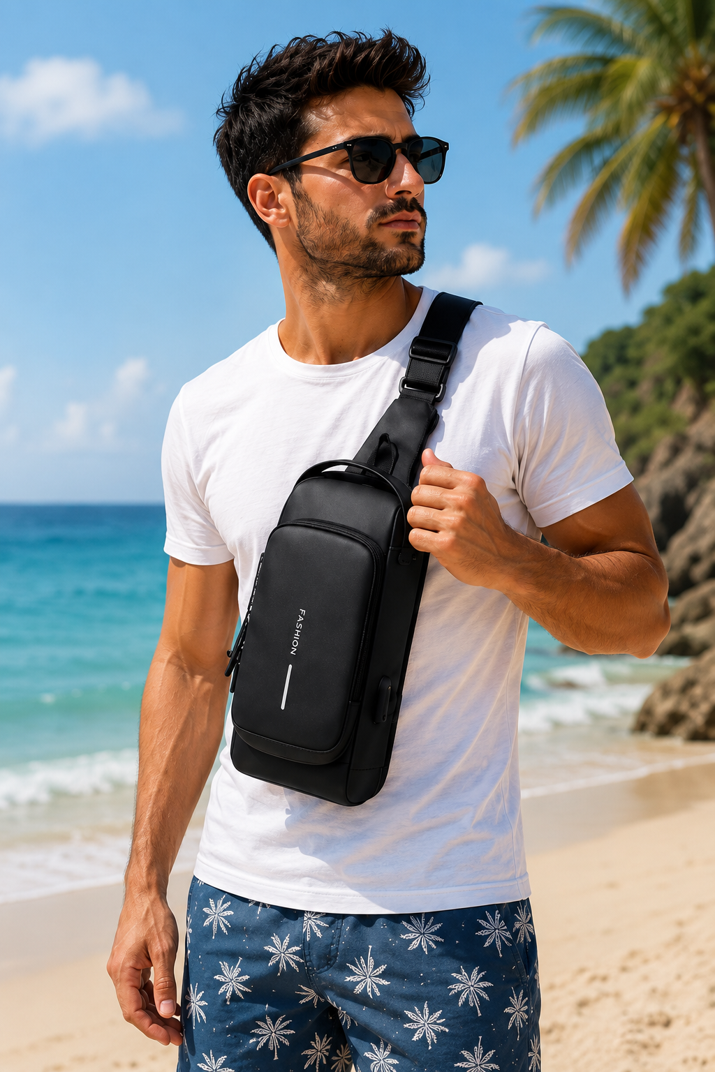 حقيبة الصدر للرجال - Chest Bag